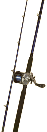 Enforcer Pro 20/30lb 6ft Boat Road & Reel Combo Set