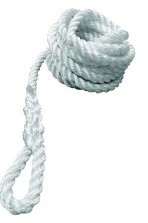 Fender Tie - 10 pack-Black-8mm (5/16")-3-Strand Polyester