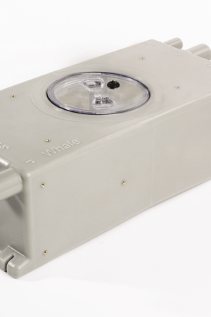Whale Grey Waste Tank 16 ltr capacity with 1 switch 12V / 24V