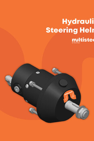 Flush Mount Hydraulic Helm Pump 16 cc / 0.9 ci