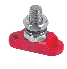 BEP Insulated Studs Single 1x10mm Positive Red (Bulk)