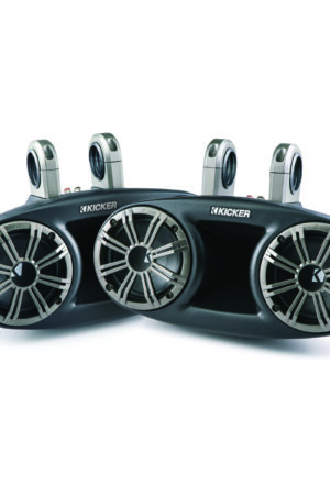 KMT Marine 6.75" Tower Long-Throw System - Black