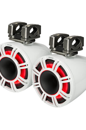 KMTC Marine 11" Horn Tower System - White