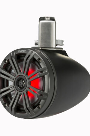 KMTC Marine 6.5" Coaxial Tower System - Black