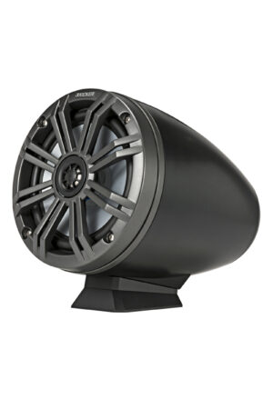 KMFC Marine 6.5" Flat Mount Coaxial Tower System - Black