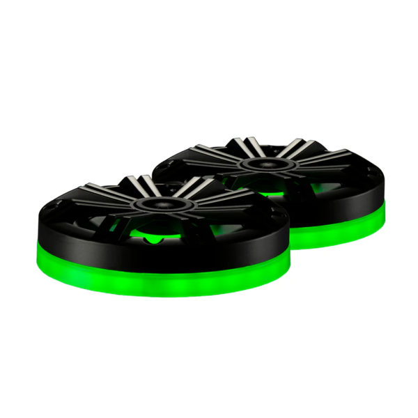 Weather Proof Led Speaker Ring Pair - 8"