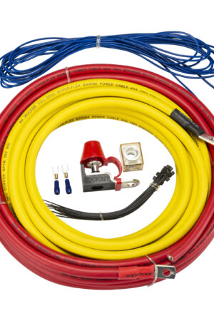 Marine 4AWG Amplifier Power Kit - Tinned OFC
