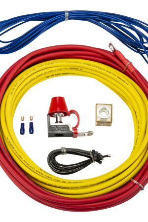 Marine 8AWG Amplifier Power Kit - Tinned OFC
