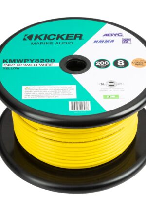 Marine 8AWG Yellow Power Cable - 200ft