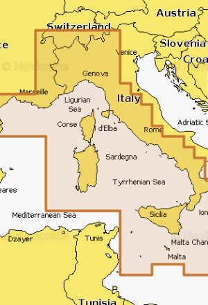 Mediterranean Sea, Cen. & West (Platinum)