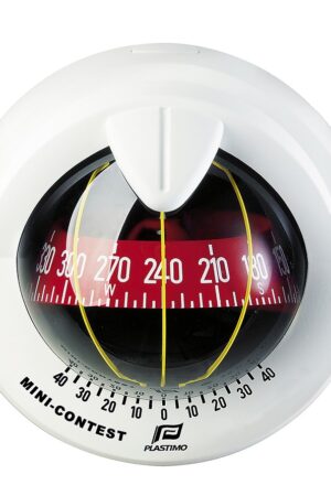 Mini-Contest Compass-White (Red conical card)