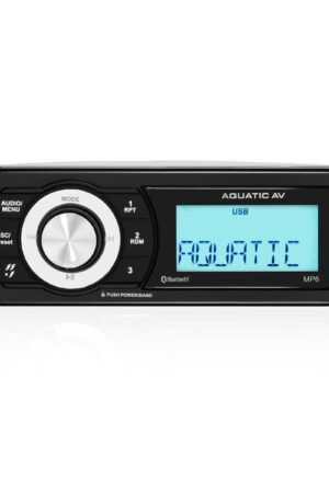 MP6 Shallow mount marine stereo