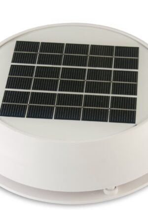 Day/Night Solar Vent, 3" (7.62 cm) White