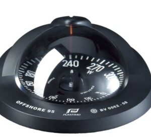 Offshore 95 Compass-Flushmount-Black (Black Flat Card)