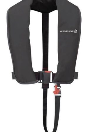 UML 165N Automatic ISO Life jackets-Waistbelt version-Navy