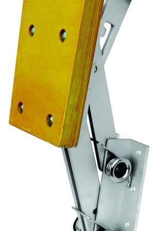 Outboard Engine Bracket Ali c/w Wood Pad 15hp (40kg)