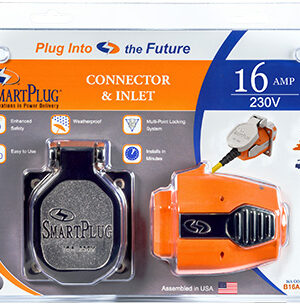 16 Amp - Female Connector & Stainless Steel Inlet