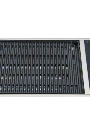 240V RECTANGULAR FLANGE ELECTRIC GRILL NO LID - COATED DRIP TRAY