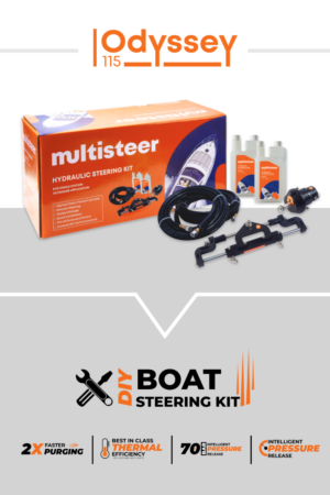 Hydraulic Steering Kit for engines up to 115 HP