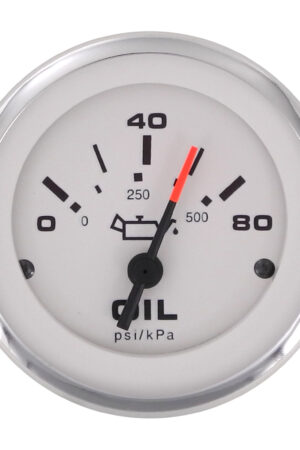 Eng Oil Pres Gauge 0-80 PSI 240-33ohm 2"