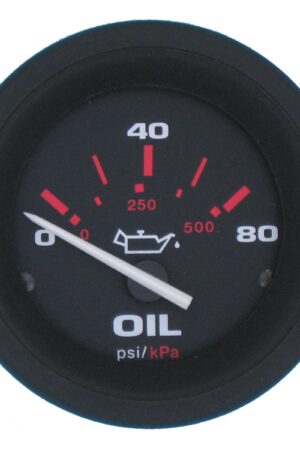 Oil Pressure, 240 - 33 ohm - US Type-0-80 PSI