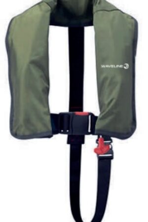 UML 165N Automatic ISO Life jackets-Waistbelt version-Olive