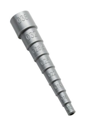 Universal connector from Ø 13 mm to Ø 38 mm