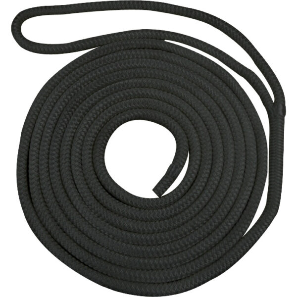 Waveline 10mm Pre-Spliced Dockline Black 10M