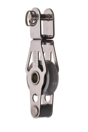 Aeroblocks-25mm AEROBLOCK FOR UPTO 8mm ROPE-Single Open Swivel & BKT