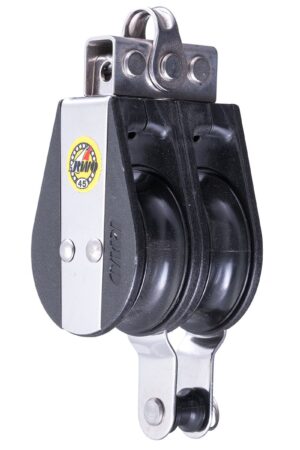 45 Macro Double fixed shackle & Becket (Pk Size: 1)