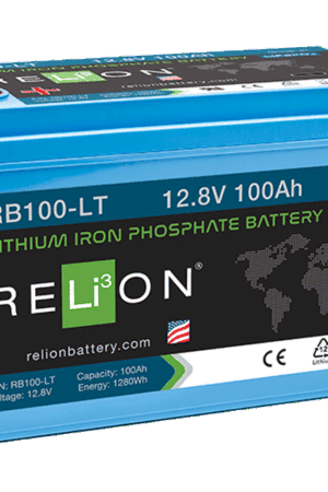RELiON 12.8V 100Ah LT LiFePO4 Battery