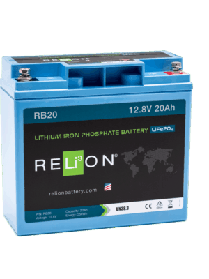 RELiON 12.8V 20Ah 3SC LiFePO4 Battery