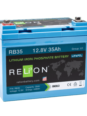 RELiON 12.8V 35Ah 3SC LiFePO4 Battery