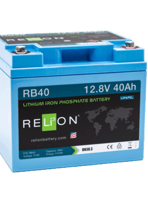 RELiON 12.8V 40Ah 3SC LiFePO4 Battery