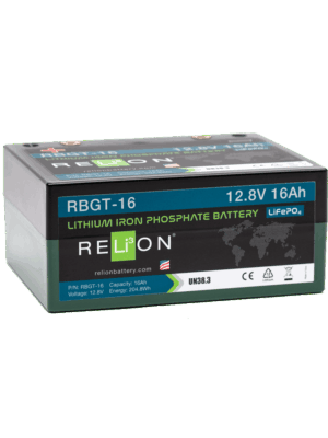 RELiON 12.8V 16Ah -TBAR LiFePO4 Battery