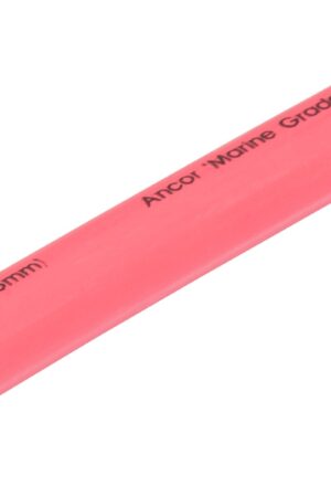 Heat Shrink Tubing, 48" (122 cm) Long, 1pc-3/8" (9.5 mm)-Red