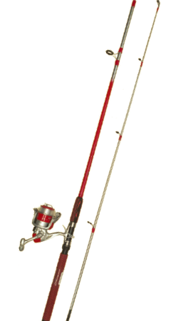 Astro Rod & Reel Fishing Set-Red