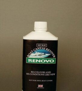 Renovo Boat Canvas Reviver Navy Blue 1ltr (1127)