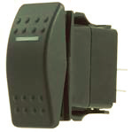 Single Illuminated IP67 Rocker Switch (on)-off (with actuator)