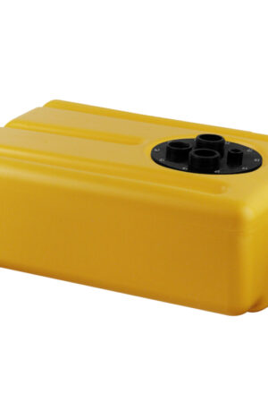 Horizontal plastic black/grey water tanks lt. 35