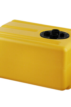 Horizontal plastic black/grey water tanks lt. 53