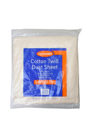 12' x 9' Cotton Twill Dust Sheet