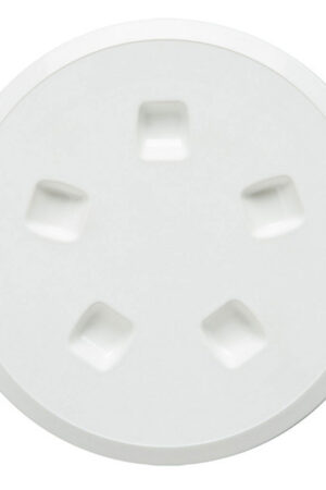 Round Deckplate-Small-White