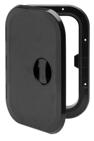 Small Rectangular Hatch Black 2014 Series