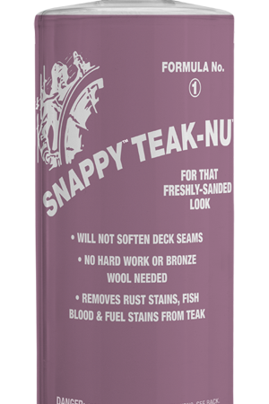 Snappy Teak-Nu two-part teak cleaner and restorer-1L-Formula 1