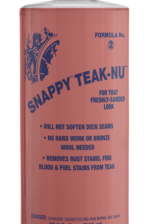 Snappy Teak-Nu two-part teak cleaner and restorer-4L-Formula 2