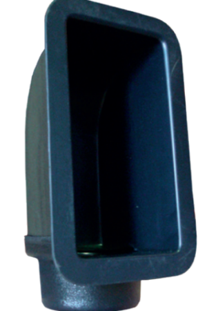 Transition Box 200x100 mm (8x4"), 125 (5") ring side