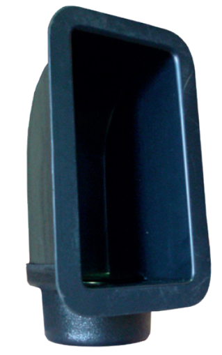 Transition Box 250x100 mm (10x4"), 125 (4") ring side