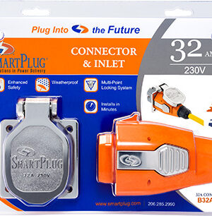 32 Amp - Female Connector & Stainless Steel Inlet