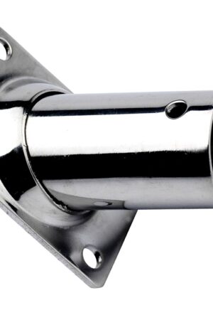 S/S 316 Rectangular base angled 60ø 25MM